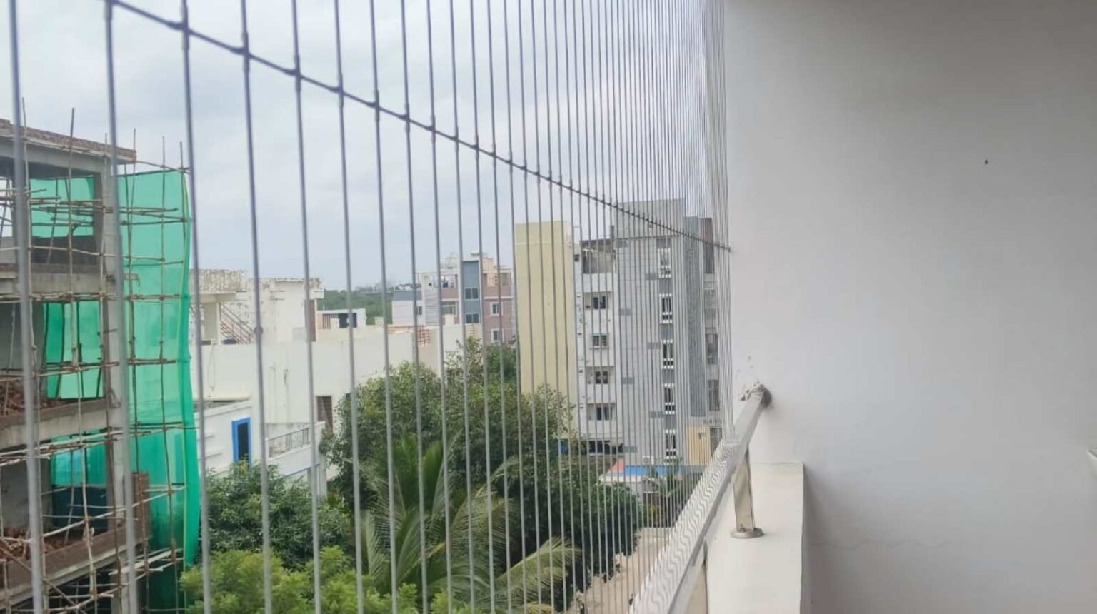 Balcony Safety Nets Installation